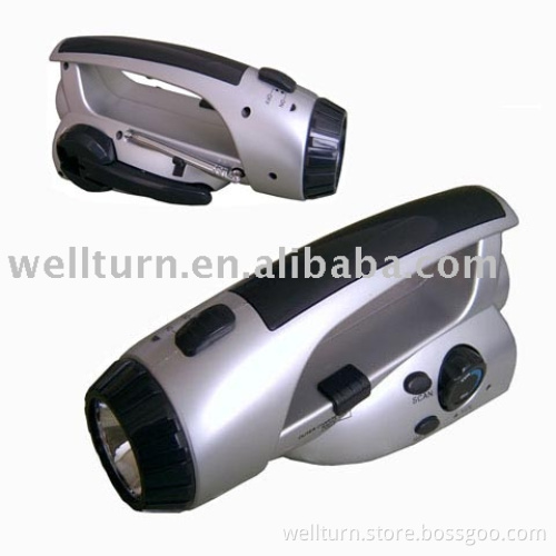 dynamo torch with radio function(WT803)